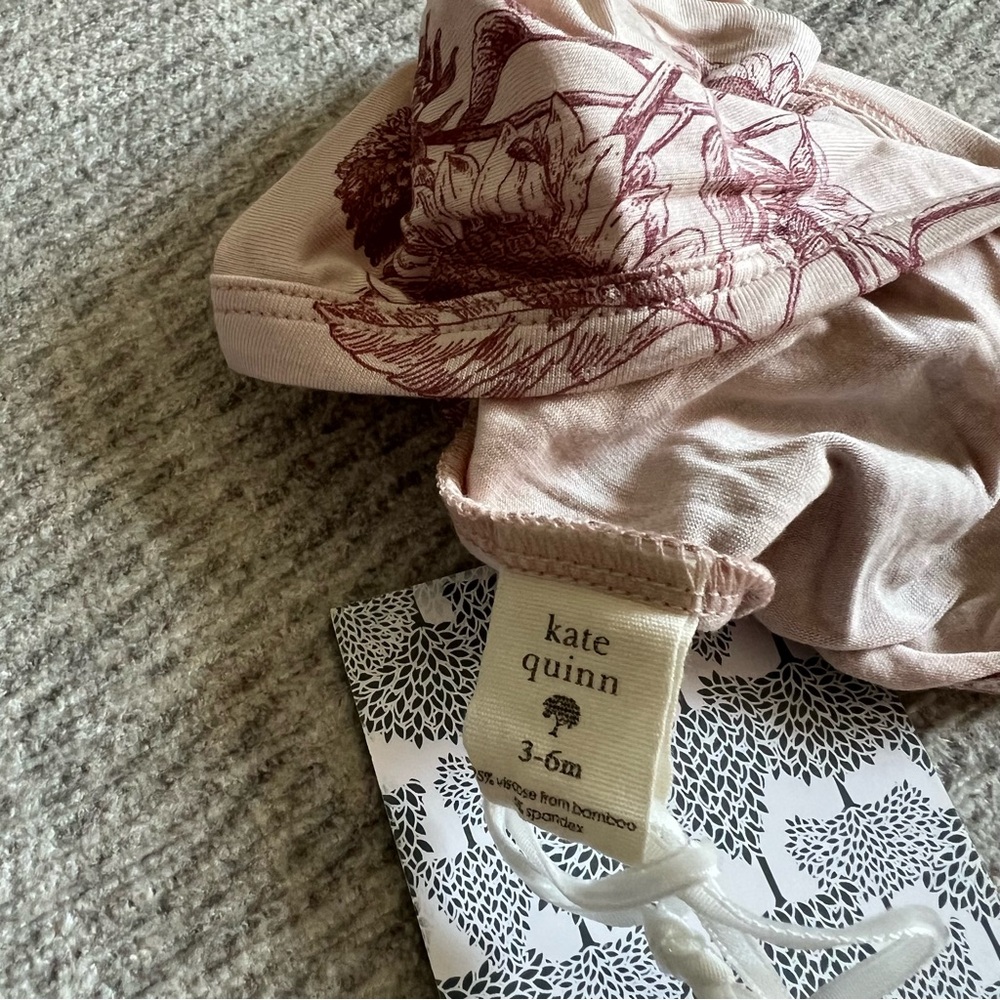 Kate Quinn Baby Floral and Rainbows Hat Bundle Size 3/6 Months NWT - Picture 6 of 7